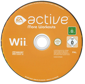 EA Sports Active: More Workouts - Disc Image
