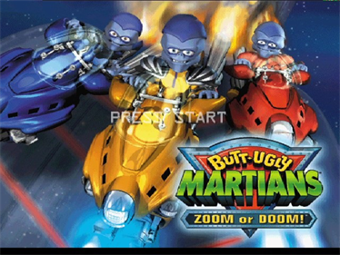 Butt-Ugly Martians: Zoom or Doom! - Screenshot - Game Title Image