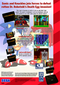 Sonic & Knuckles - Box - Back - Reconstructed