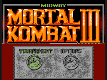 Mortal Kombat II (Hummer Team) - Screenshot - Game Title Image