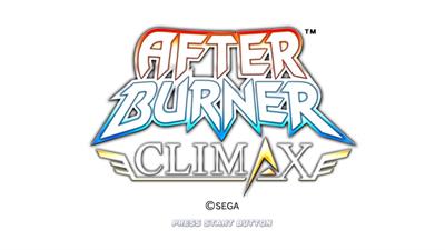 After Burner Climax - Screenshot - Game Title Image