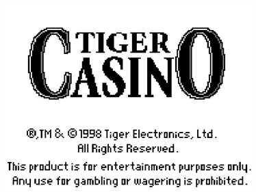 Tiger Casino - Screenshot - Game Title Image