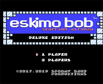 Eskimo Bob: Starring Alfonzo: Deluxe Edition - Screenshot - Game Title Image