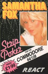 Samantha Fox Strip Poker - Box - Front Image