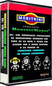 Maritrini, Freelance Monster Slayer en: Las Increibles Vicisitudes - Box - 3D Image