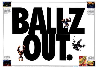 Ballz 3D: Fighting at Its Ballziest - Advertisement Flyer - Front Image