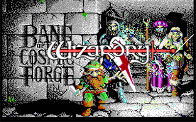Wizardry: Bane of the Cosmic Forge - Screenshot - Game Title Image