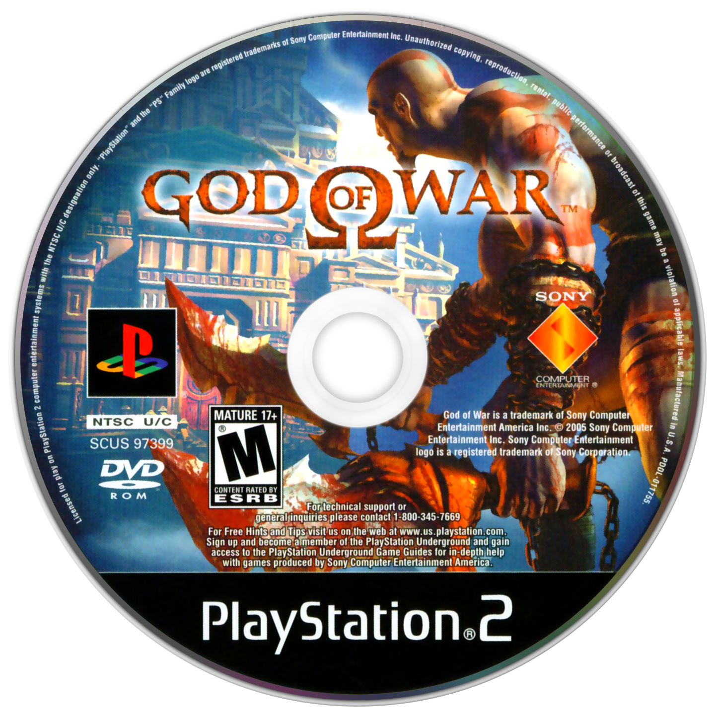 Data Disc Play Disc God Of War at Francisco Franks blog