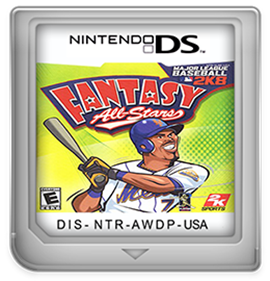 Major League Baseball 2K8: Fantasy All-Stars - Fanart - Cart - Front