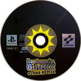 beatmania 6th Mix + Core Remix - Disc Image