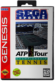 ATP Tour Championship Tennis - Box - Front - Reconstructed Image