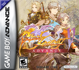 Final Fantasy V Advance - Fanart - Box - Front Image