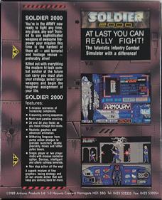 Soldier 2000 - Box - Back Image