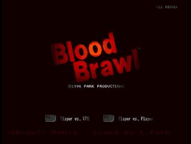 Blood Brawl Remix - Screenshot - Game Title Image