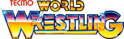 Tecmo World Wrestling - Clear Logo Image