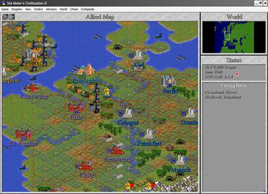 Sid Meier's Civilization II - Screenshot - Gameplay Image