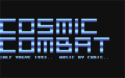 Cosmic Combat - Screenshot - Game Title Image