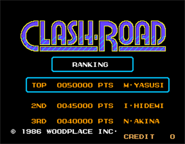 Clash-Road - Screenshot - High Scores Image