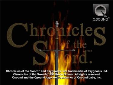 Chronicles of the Sword - Screenshot - Game Title Image