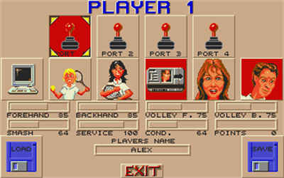 Great Courts 2 - Screenshot - Game Select Image