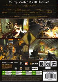 F.E.A.R.: Extraction Point - Box - Back Image