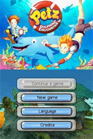 Petz Dolphinz Encounter - Screenshot - Game Title Image