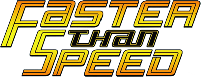 Faster Than Speed - Clear Logo Image