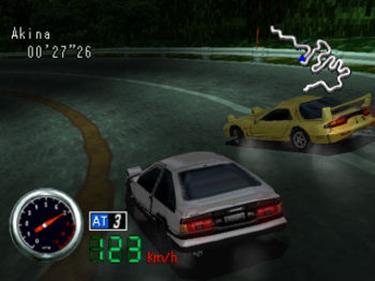 Initial D - Screenshot - Gameplay Image