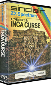 Adventure B: Inca Curse - Box - 3D Image