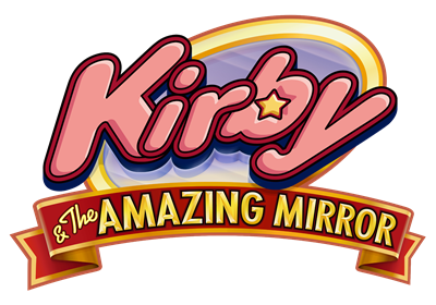 Kirby & The Amazing Mirror - Clear Logo Image