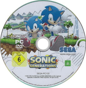 Sonic Generations - Disc Image