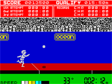 Daley Thompson's Decathlon - Screenshot - Gameplay Image