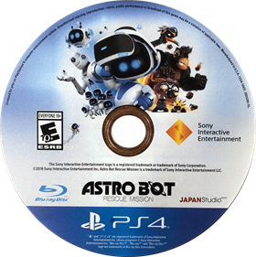 ASTRO BOT Rescue Mission - Disc Image