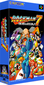 Mega Man 7 - Box - 3D Image