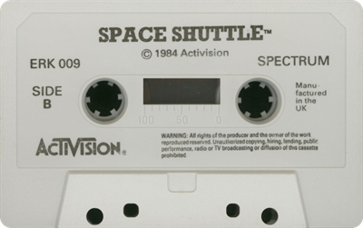 Space Shuttle: A Journey into Space - Cart - Back Image