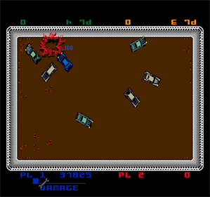 Demolition Derby (Bally Midway) - Screenshot - Gameplay Image