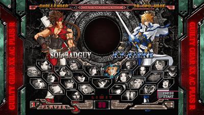 Guilty Gear XX Accent Core Plus R - Screenshot - Game Select Image