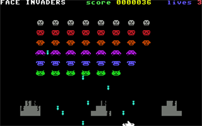 Face Invaders - Screenshot - Gameplay Image