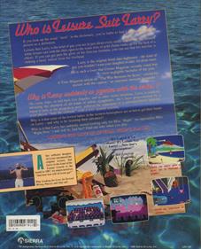 Leisure Suit Larry Goes Looking for Love (in Several Wrong Places) - Box - Back Image