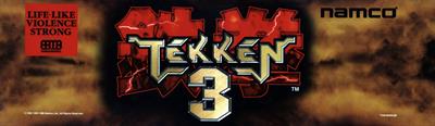 Tekken 3 - Arcade - Marquee Image