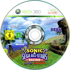 Sonic & SEGA All-Stars Racing with Banjo-Kazooie - Disc Image