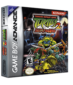 Teenage Mutant Ninja Turtles 2: Battle Nexus - Box - 3D Image