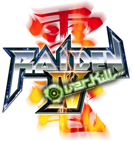 Raiden IV: OverKill - Clear Logo Image