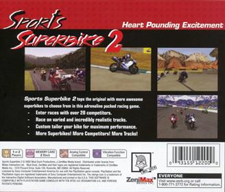 Sports Superbike 2 - Box - Back Image