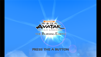 Avatar: The Last Airbender: The Burning Earth - Screenshot - Game Title Image
