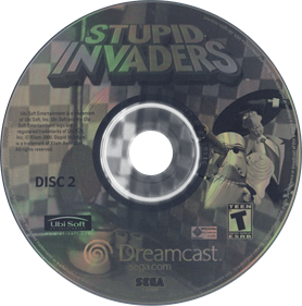 Stupid Invaders: The Epic Adventure of Five Incredibly Stupid Aliens - Disc Image