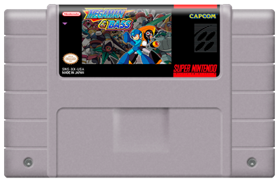 Rockman & Forte - Fanart - Cart - Front Image