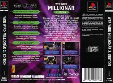 Who Wants to Be a Millionaire: 2nd Edition (North America) - Box - Back Image