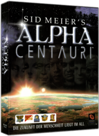 Sid Meier's Alpha Centauri - Box - 3D Image