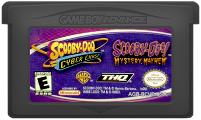 2 Games in 1 Double Pack: Scooby-Doo and the Cyber Chase / Scooby-Doo!: Mystery Mayhem - Cart - Front Image